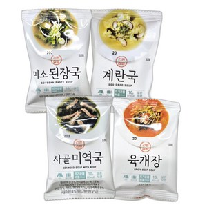 초간단 간편국 동결건조 블럭 국 4P