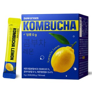 나우그린 레몬 콤부차, 5g, 50개입, 1개