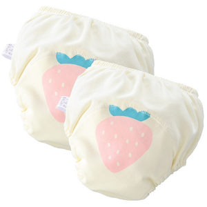 베베니즈 후르츠 유아 배변훈련팬티 2p, 스트로베리, S, 1세트