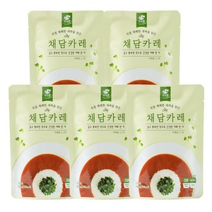 순수람 채담카레, 160g, 5개