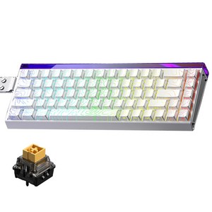 AULA HERO 68 HE 마그네틱 자석축 기계식 키보드 유선 8K 게이밍 키보드