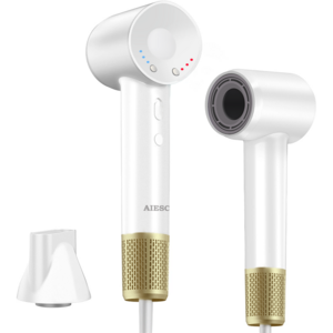 AIESCO 초고속 저소음 헤어드라이기 음이온 드라이기 가정용 전문가용 헤어 드라이기 BLDC 1500W
