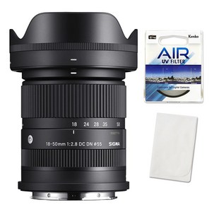 시그마 정품 C 18-50mm F2.8 DC DN 소니 E +켄코필터+포켓융 /ED