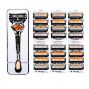 비브랜드 5중 면도날 + 면도기 질레트 호환용