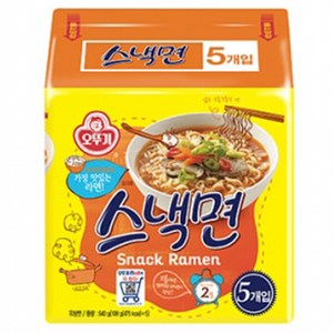 오뚜기 스낵면 108g, 40개