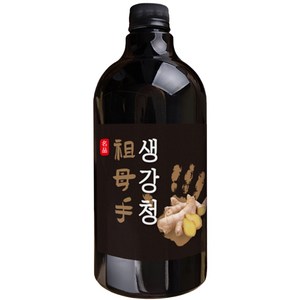 국내산 수제 생강청 1L 고농축 진한 생강원액 생강차, 1개입, 1L, 1개