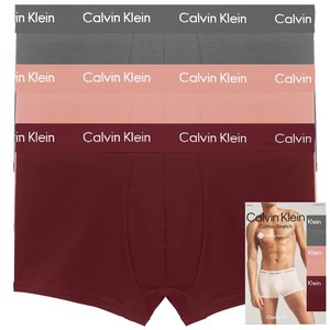 캘빈클라인 언더웨어 CK 남자 팬티 속옷 드로즈 사각 면 세트