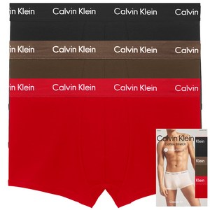 캘빈클라인 언더웨어 CK 남자 팬티 속옷 드로즈 사각 면 세트