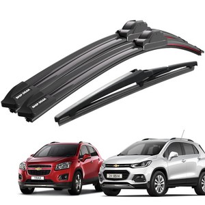 쉽딱 트리플 전면 후방 와이퍼 3P 세트, 트랙스/더뉴트랙스(..., T2-600+350...