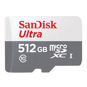 샌디스크코리아 공식인증정품 마이크로 SD카드 SDXC ULTRA 울트라 QUNR 512GB