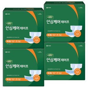 디펜드 남녀공용 안심케어 테이프 성인기저귀, 특대형, 16개입, 4개