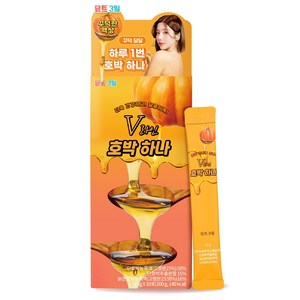 [딥트3일] V라인 호박하나 ( 유산균 & 호박진액스틱 ), 10g, 10개