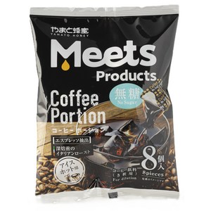 일본 Meets 미츠 포션커피 1봉지 8개입 블랙 캡슐커피, 8개입, 18g, 1개