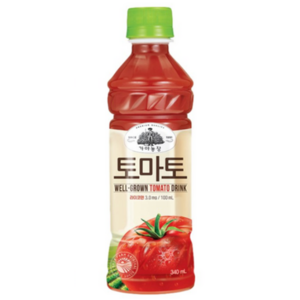 가야농장 자연은 토마토, 340ml, 24개