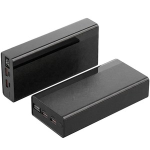 THOUSTA 캠핑전용 보조배터리 대용량 30000mAh 고속충전 66W C타입 멀티단자 LED 잔량표시