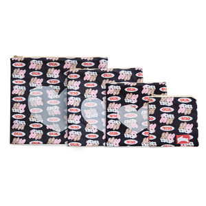 오우아스튜디오 어린이집 준비물 방수 투명 보냉 약 파우치 4종세트