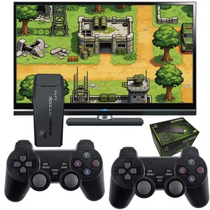 VILCORN 무선 오락실 게임기 HDMI 레트로 게임기 가정용 고전 게임기 64G 11000종 게임 한국어 지원