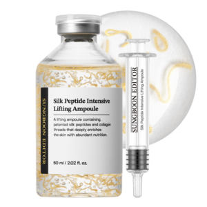 홈쇼핑 상품 성분에디터 녹는실 리프팅 실크 펩타이드 앰플 대용량, 60ml, 1개