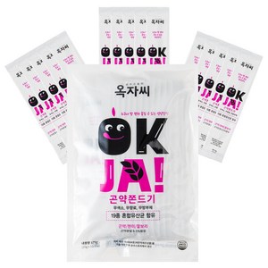 순수스토리 옥자씨 고소한 곤약 쫀드기 입터짐방지 가벼운 곡물 영양간식, 25g, 15개