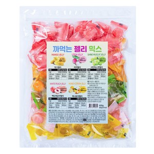동일식품 까먹는 젤리 혼합 120g x 5가지맛 망고 리치 샤인머스켓 백도복숭아 허니유자, 600g, 1개