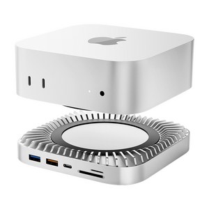 MOVESPEED DK5A1 USB C 도킹 스테이션 NVMe SSD 확장 4K HDMI 10Gbps SD TF 카드리더기 3.5mm 오디오 Mac mini M4 M4 Pro 호환