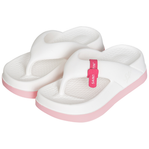 세인트새틴 버블 플랫폼 키높이 통굽 여성 쪼리 플립플랍(6cm)