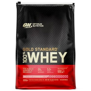 옵티멈뉴트리션 골드 스탠다드 웨이 프로틴 아이솔레이트 단백질 보충제 스트로베리, 4.54kg, 1개