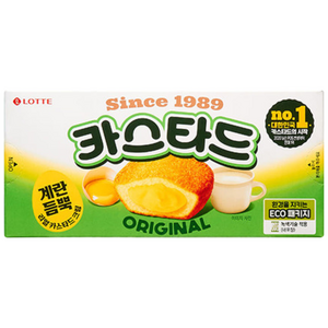 롯데카스타드 오리지널, 138g, 12개