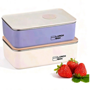 Oyoson 304 스테인리스 도시락 스틸 랩 식품용 냉장고 수납함