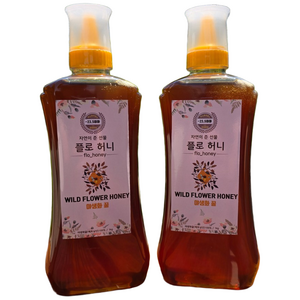 플로허니 천연 야생화꿀 총 2kg 베트남 자연 벌꿀 대용량 잡화꿀