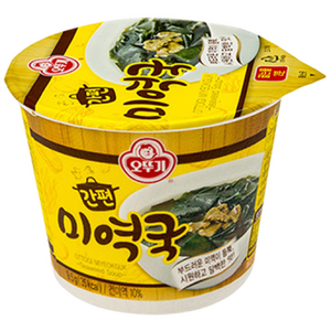 오뚜기 간편 미역국 컵국, 9.5g, 15개
