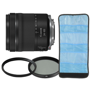 캐논 RF 24-105mm F4-7.1 IS STM 미러리스 렌즈 / UV+CPL 필터셋/