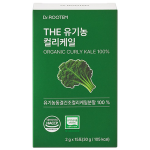 닥터루템 유기농 컬리케일 분말 100% 곱슬 케일 가루 동결건조, 30g, 1박스