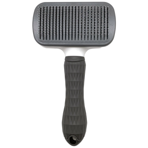 BUCKY 원터치 강아지빗, 그레이, 1개