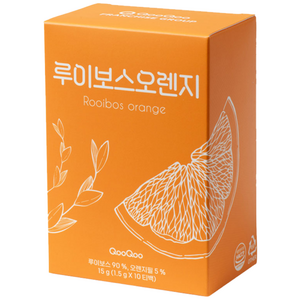 쿠우쿠우 향긋한 위로 루이보스 오렌지 10티백, 1.5g, 10개입, 1박스