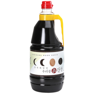 문옥례명인 우리콩 진간장 1.8L 조림 볶음 소스, 1.8L, 1개