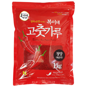 복이네먹거리 고춧가루 김치용 청양 매운맛, 1kg, 1개