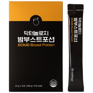 닥터놀로지 밤부스트포션 의사개발 장어 19마리 남성활력 고함량 L 아르기닌 마카 야관문 아연, 300g, 1개