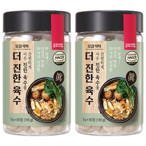 오감식탁 더 진한 육수, 195g, 1개