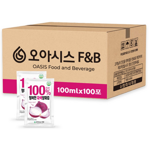 오아시스 국내산 자색양파즙, 100ml, 100개