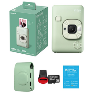 인스탁스 미니 리플레이 가죽케이스 패키지 하이브리드 즉석카메라