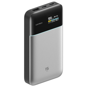 쿡테크 15 파워뱅크 Air 100W 15000mAh 고속 충전 보조배터리/ 디스플레이 표시 /갤럭시 S25/S26 울트라/아이폰17/16/15 호환