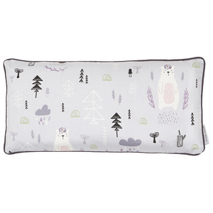 아띠블랑 신생아용 메밀 편백 태열베개, 화이트 베어 그레이, 200 x 400 ..., 1개