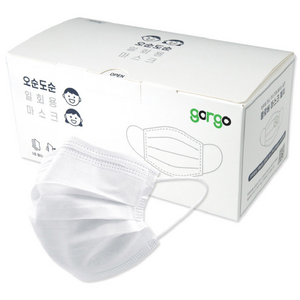 고르고 오순도순 일회용 마스크 성인용, 50개입, 화이트, 1개