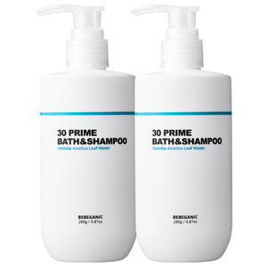 베베가닉 30 프라임 바스앤샴푸, 280g, 2개