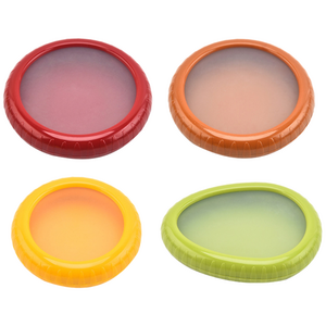 AMEGA 실리콘 채소 과일 보관함 밀폐용기 4종 세트