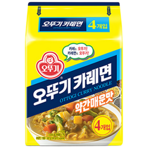 오뚜기 카레면 130g, 32개, (4개입 X 8팩 X 1박스)