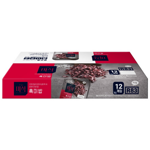 더미식 흑미밥, 180g, 12개