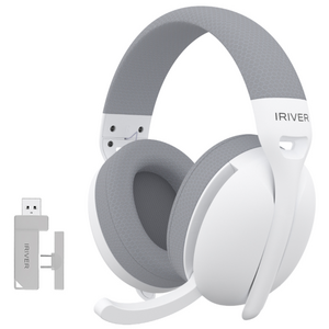 아이리버 초경량 노이즈캔슬링 가상7.1채널 유무선 게이밍 헤드셋 LightFit WGH3 C타입수신기