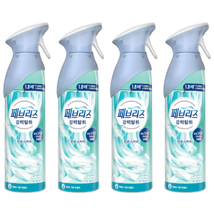 페브리즈 에어 린넨 앤 스카이 실내 탈취제 본품, 165g, 4개